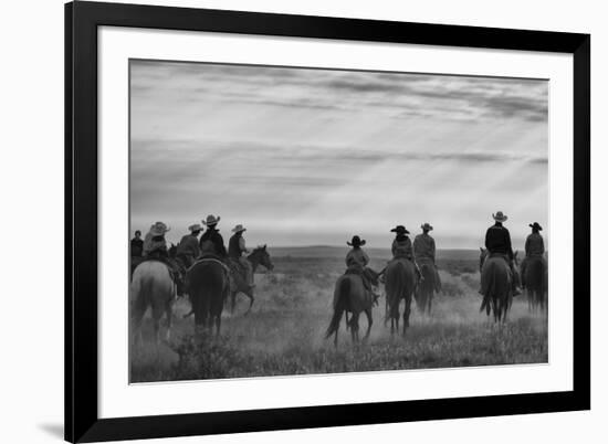 Riding Out-Dan Ballard-Framed Photographic Print