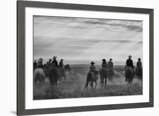 Riding Out-Dan Ballard-Framed Photographic Print