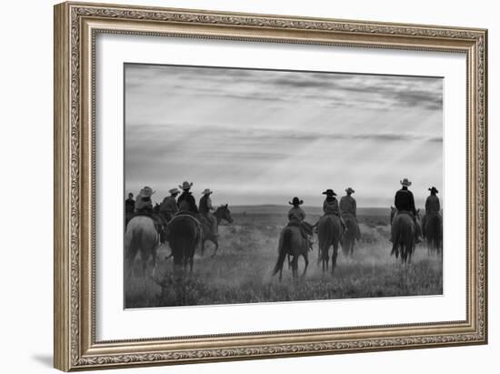 Riding Out-Dan Ballard-Framed Photographic Print