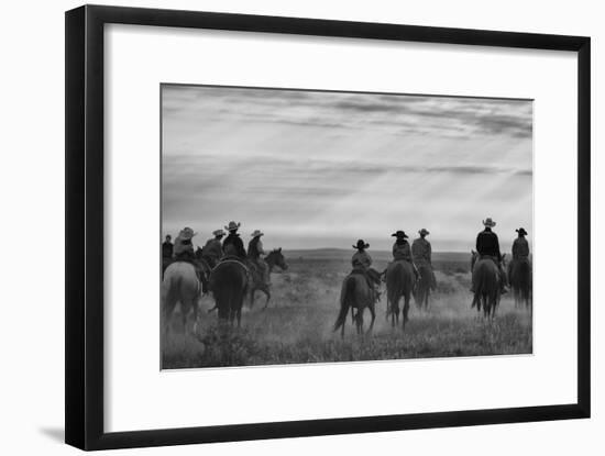 Riding Out-Dan Ballard-Framed Photographic Print