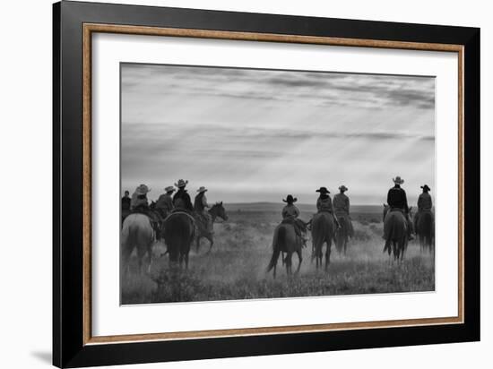 Riding Out-Dan Ballard-Framed Photographic Print