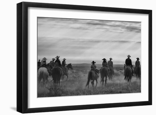 Riding Out-Dan Ballard-Framed Photographic Print