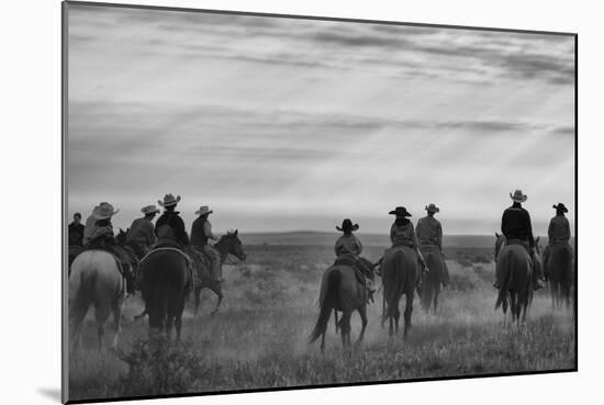 Riding Out-Dan Ballard-Mounted Photographic Print