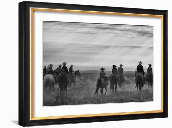 Riding Out-Dan Ballard-Framed Photographic Print