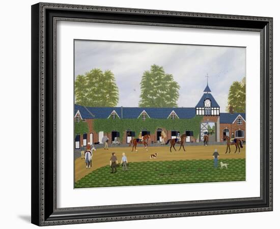 Riding Out-Vincent Haddelsey-Framed Giclee Print