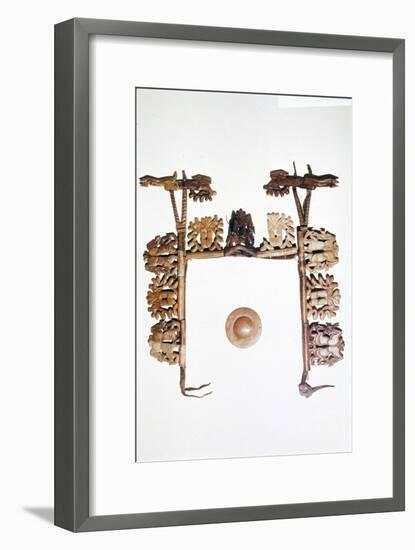 Riding outfit from Pazyryk, Altai Mountains, USSR, 5th century BC-4th century BC-Unknown-Framed Giclee Print