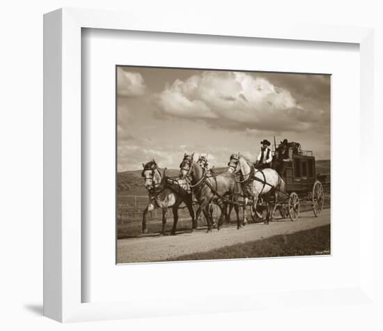 Riding Shotgun-Barry Hart-Framed Art Print