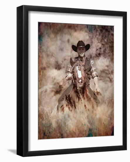 Riding South-Jerry Cowart-Framed Art Print