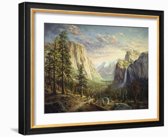 Riding the Range-Nicky Boehme-Framed Giclee Print