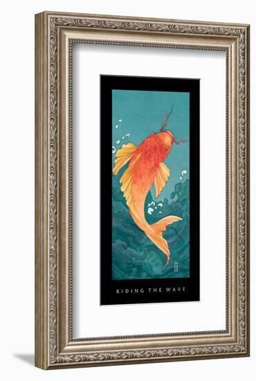 Riding The Wave 1-Sybil Shane-Framed Art Print