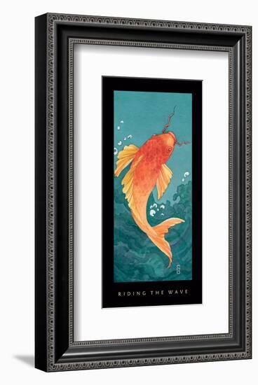 Riding The Wave 1-Sybil Shane-Framed Art Print