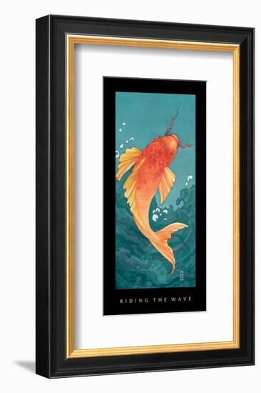 Riding The Wave 1-Sybil Shane-Framed Art Print