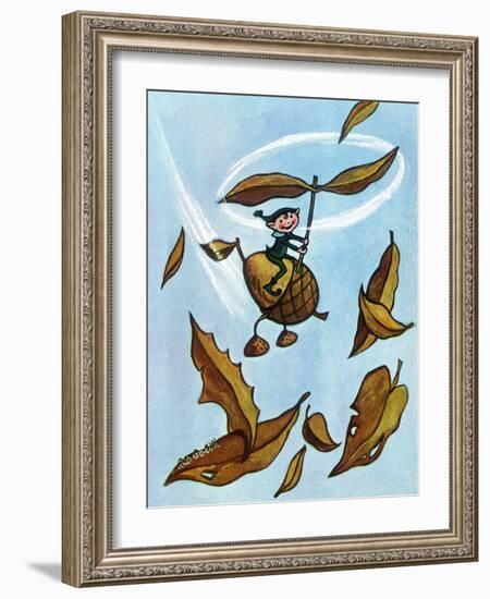 Riding the Wind - Jack & Jill-Leo Politi-Framed Giclee Print