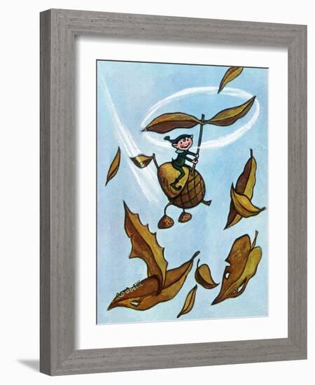 Riding the Wind - Jack & Jill-Leo Politi-Framed Giclee Print