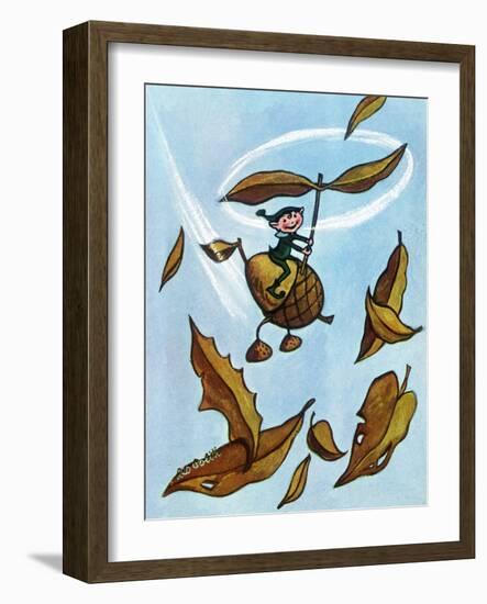 Riding the Wind - Jack & Jill-Leo Politi-Framed Giclee Print