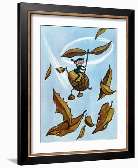 Riding the Wind - Jack & Jill-Leo Politi-Framed Giclee Print