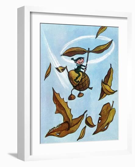 Riding the Wind - Jack & Jill-Leo Politi-Framed Giclee Print