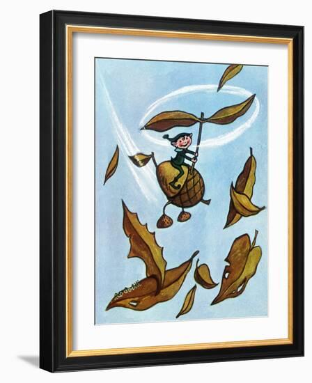 Riding the Wind - Jack & Jill-Leo Politi-Framed Giclee Print