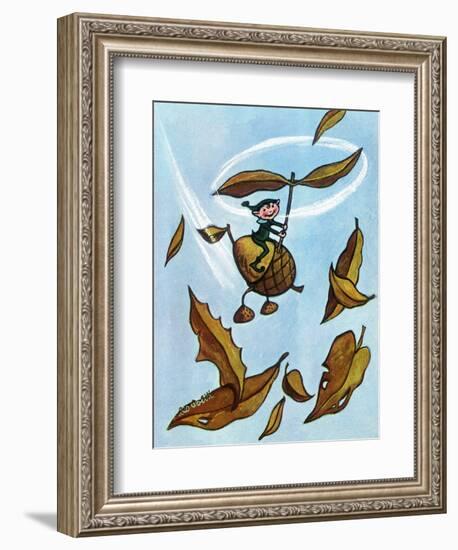 Riding the Wind - Jack & Jill-Leo Politi-Framed Giclee Print