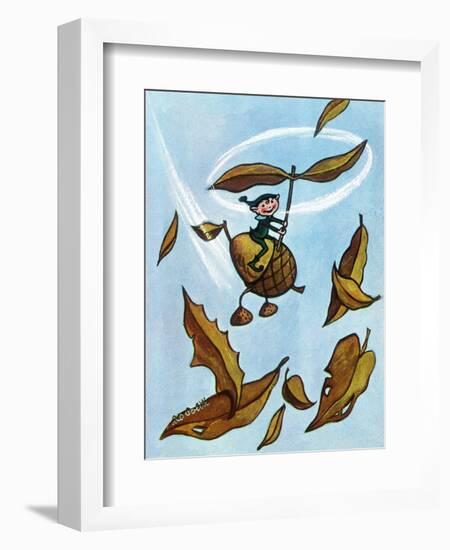Riding the Wind - Jack & Jill-Leo Politi-Framed Giclee Print
