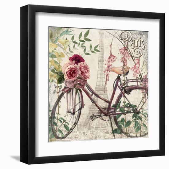 Riding Through Paris-Sophie 6-Framed Art Print