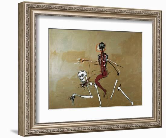 Riding with Death, 1988-Jean-Michel Basquiat-Framed Giclee Print