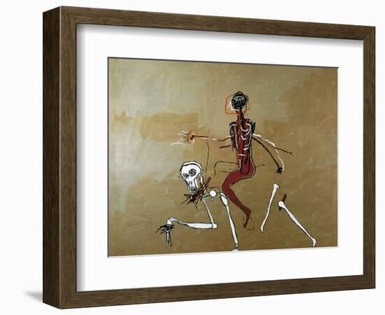 Riding with Death, 1988-Jean-Michel Basquiat-Framed Giclee Print