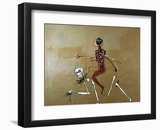 Riding with Death, 1988-Jean-Michel Basquiat-Framed Giclee Print