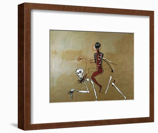 Riding with Death, 1988-Jean-Michel Basquiat-Framed Giclee Print