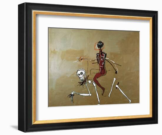 Riding with Death, 1988-Jean-Michel Basquiat-Framed Giclee Print