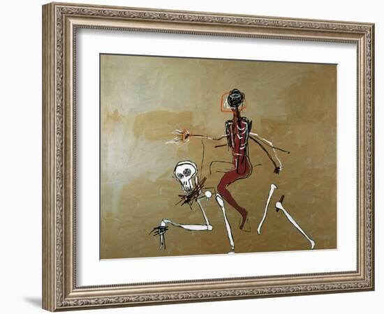 Riding with Death, 1988-Jean-Michel Basquiat-Framed Giclee Print