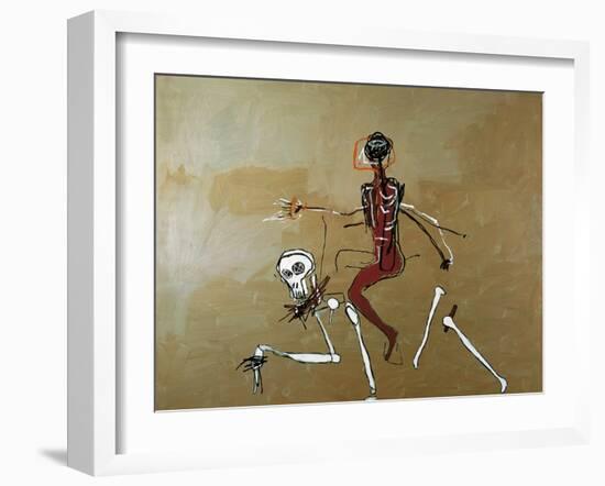 Riding with Death, 1988-Jean-Michel Basquiat-Framed Giclee Print