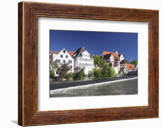 Riedlingen, Danube River, Upper Swabia, Baden-Wurttemberg, Germany, Europe-Markus Lange-Framed Photographic Print