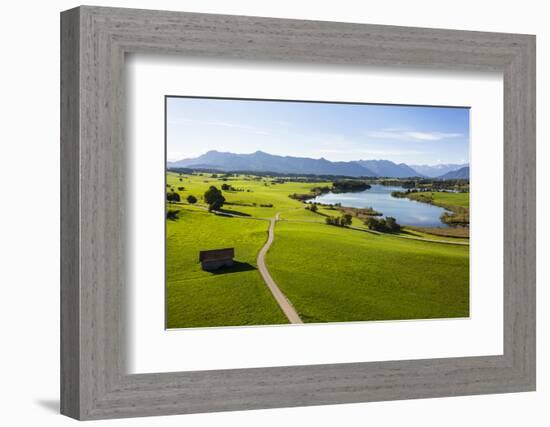 Riegsee in the Bavarian Foothills of the Alps-Ralf Gerard-Framed Photographic Print