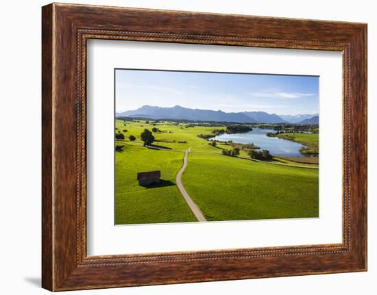 Riegsee in the Bavarian Foothills of the Alps-Ralf Gerard-Framed Photographic Print