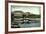 Riesa Elbe, Salondampfer Kaiser Wilhelm Ii, Brücke-null-Framed Giclee Print