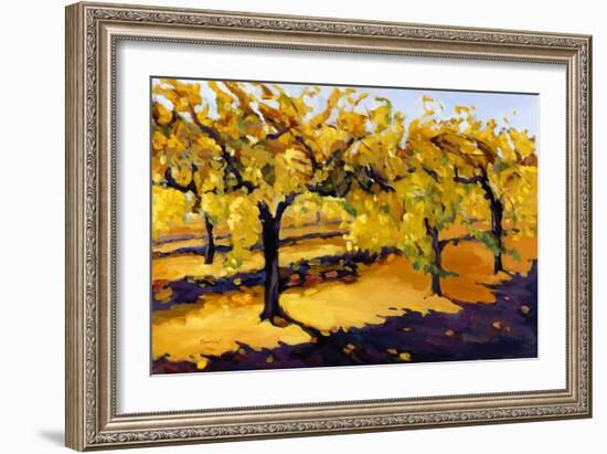 Riesling Vines-Janet Vanderhoof-Framed Giclee Print