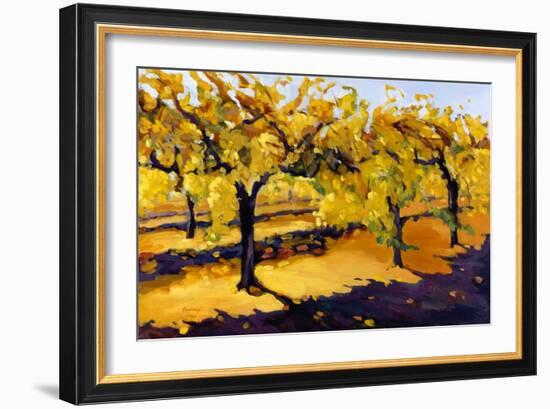 Riesling Vines-Janet Vanderhoof-Framed Giclee Print