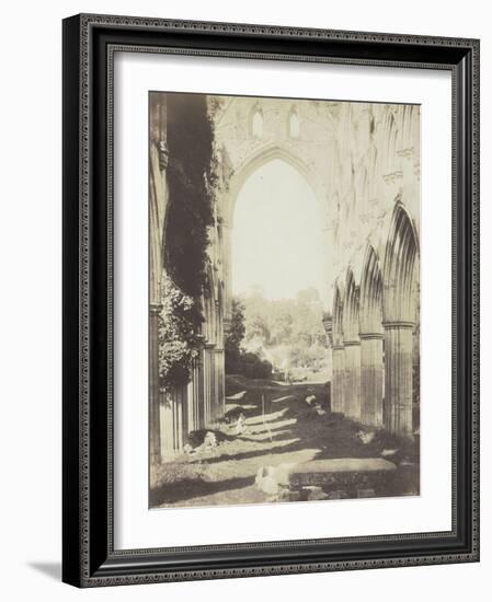 Rievaulx Abbey, looking West-Roger Fenton-Framed Giclee Print