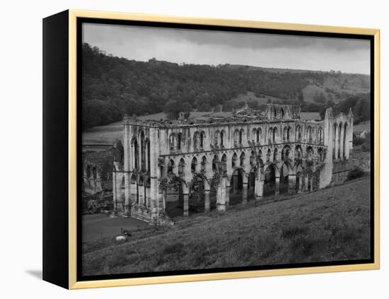 Rievaulx Abbey-Fred Musto-Framed Premier Image Canvas