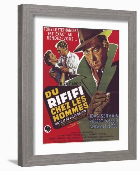 Rififi, 1955, "Du Rififi Chez Les Hommes" Directed by Jules Dassin-null-Framed Giclee Print