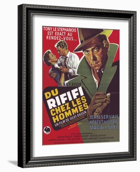 Rififi, 1955, "Du Rififi Chez Les Hommes" Directed by Jules Dassin-null-Framed Giclee Print