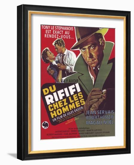 Rififi, 1955, "Du Rififi Chez Les Hommes" Directed by Jules Dassin-null-Framed Giclee Print