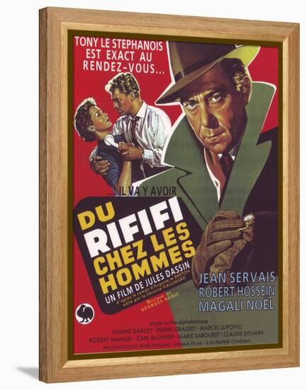 Rififi, 1955, "Du Rififi Chez Les Hommes" Directed by Jules Dassin-null-Framed Premier Image Canvas