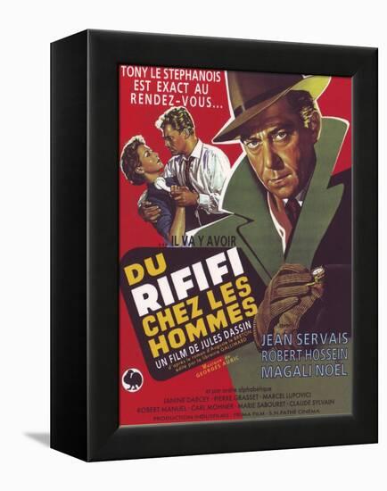 Rififi, 1955, "Du Rififi Chez Les Hommes" Directed by Jules Dassin-null-Framed Premier Image Canvas