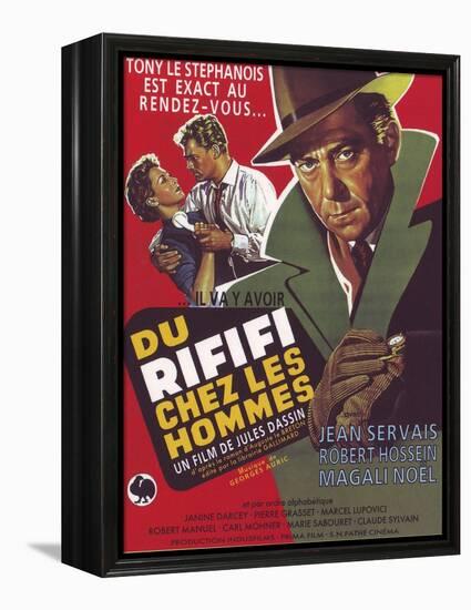 Rififi, 1955, "Du Rififi Chez Les Hommes" Directed by Jules Dassin-null-Framed Premier Image Canvas