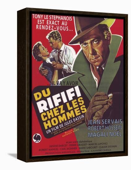 Rififi, 1955, "Du Rififi Chez Les Hommes" Directed by Jules Dassin-null-Framed Premier Image Canvas