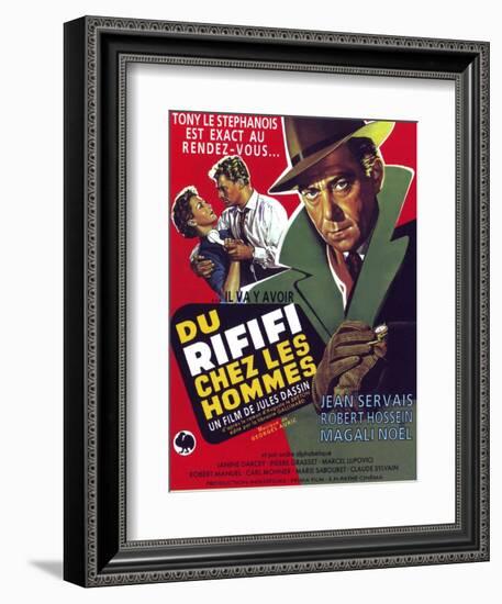 Rififi, (aka Du Rififi Chez Les Hommes), 1955-null-Framed Premium Giclee Print