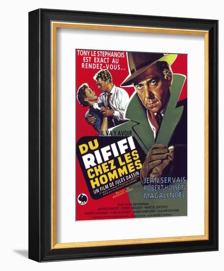 Rififi, (aka Du Rififi Chez Les Hommes), 1955-null-Framed Premium Giclee Print