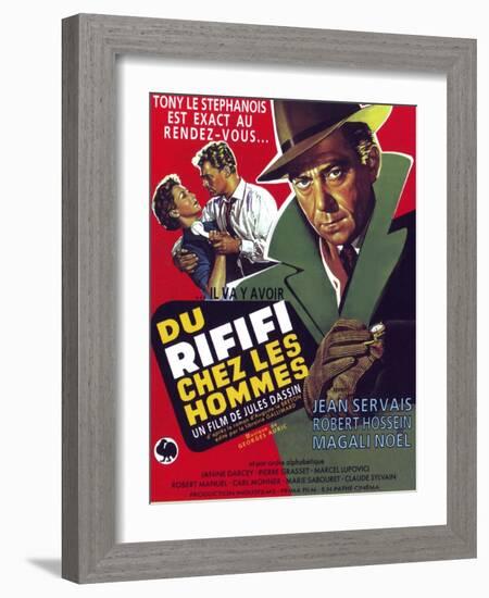 Rififi, (aka Du Rififi Chez Les Hommes), 1955-null-Framed Art Print